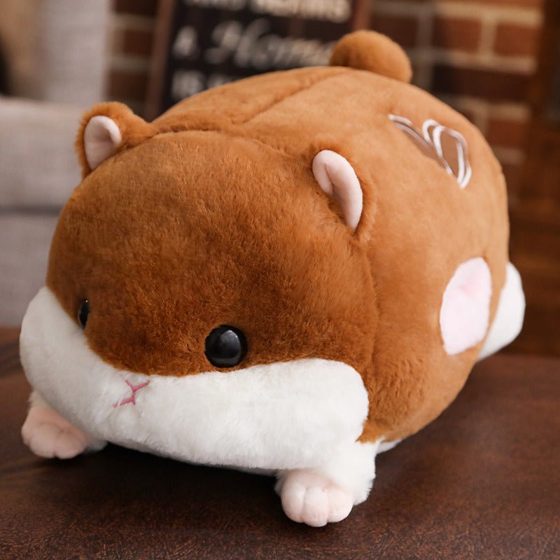 Adorable Hamster Pillow for Kids - Soft and Cuddly ComfortPillows Normanharvey