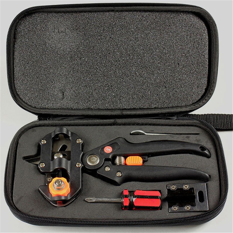 Carbon-steel garden grafting and pruning tool