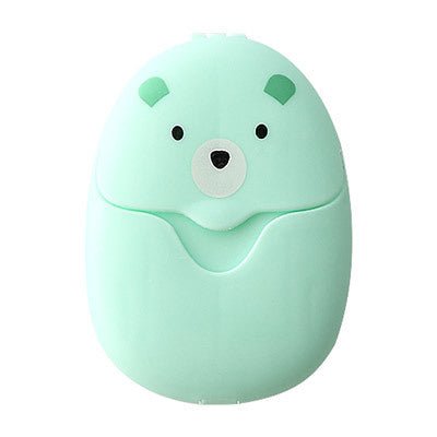 Cute Bear Portable Paper Soap Sheets for Travel and HygieneSoap & Lotion DispensersNormanharvey