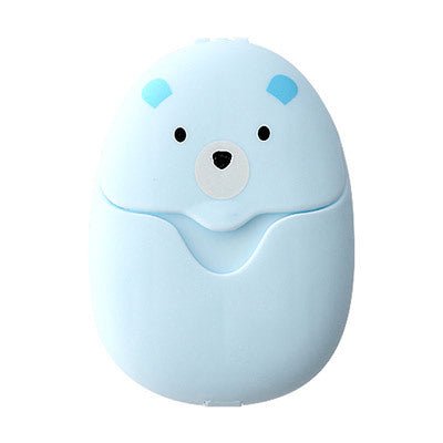Cute Bear Portable Paper Soap Sheets for Travel and HygieneSoap & Lotion DispensersNormanharvey