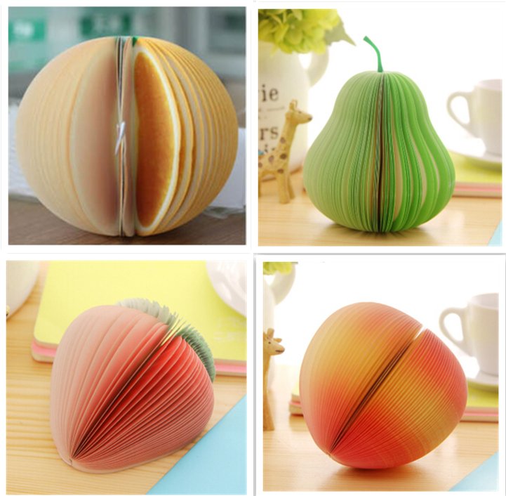 Cute Sticky Notes - Fun Fruit Notepads for Colorful RemindersOffice SuppliesNormanharvey