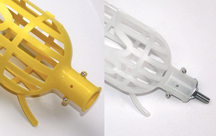 Durable Fruit Picker Tool - Metal Fruit Picker for Efficient Harvesting in Gardens and OrchardsGardening Tool Heads