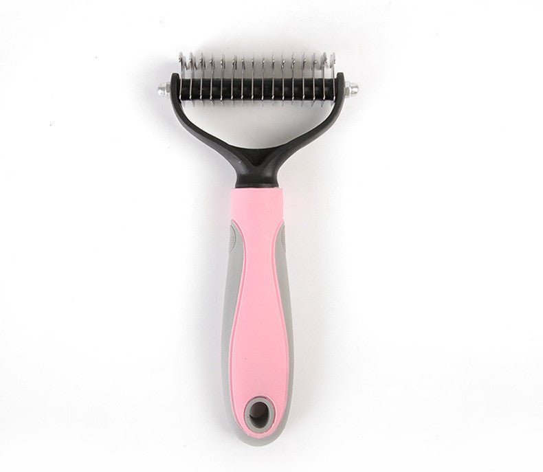 Stainless-steel comb teeth with rounded outer edges