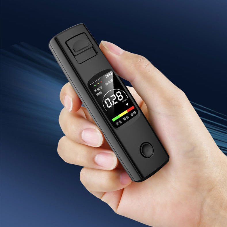 Portable Alcohol Tester: High - Sensitivity, HD Display, Type C ChargingMotor Vehicle ElectronicsNormanharvey
