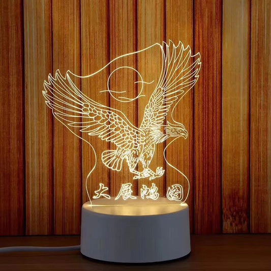 Radiant 3D Night Light: Versatile, High - Quality Optics, USB PoweredNight Lights & Ambient LightingNormanharvey