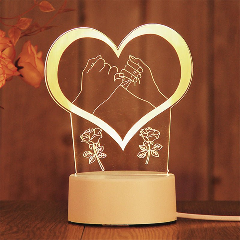 Radiant 3D Night Light: Versatile, High - Quality Optics, USB PoweredNight Lights & Ambient Lighting Normanharvey