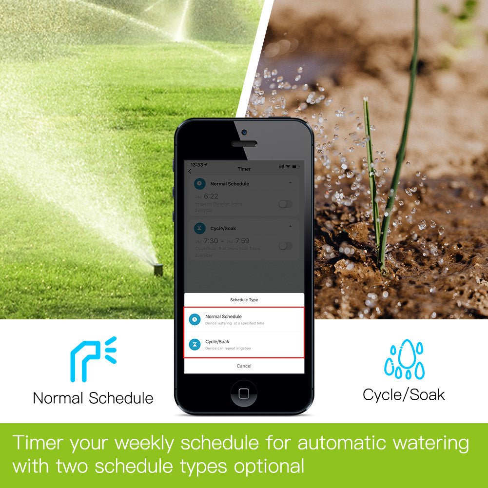 Smart Garden Watering System - Best Worldwide Remote Control, Bluetooth, Online Access, Automated Garden IrrigationFaucet