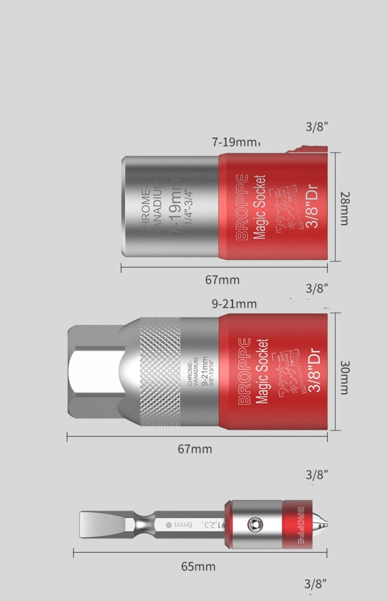 Socketeer™ - All - in - One Socket Set - Adapt & Overcome Any BoltTool SocketsNormanharvey