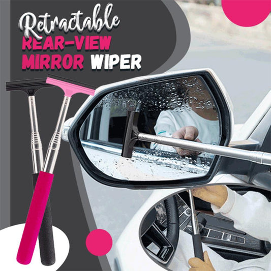 Telescopic Car Rearview Mirror Wiper - Crystal Clear Visibility in Rain and FogMotor Vehicle MirrorsNormanharvey