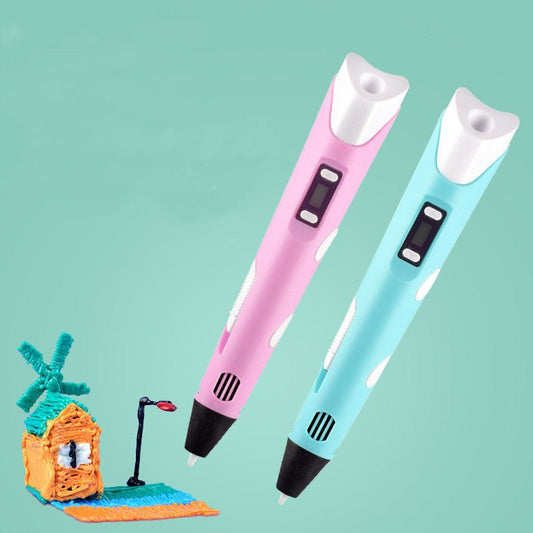 The Factory Directly Supplies The Second Generation 3D Printing Pen 3D Pen Children'S Three - Dimensional Painting Pen