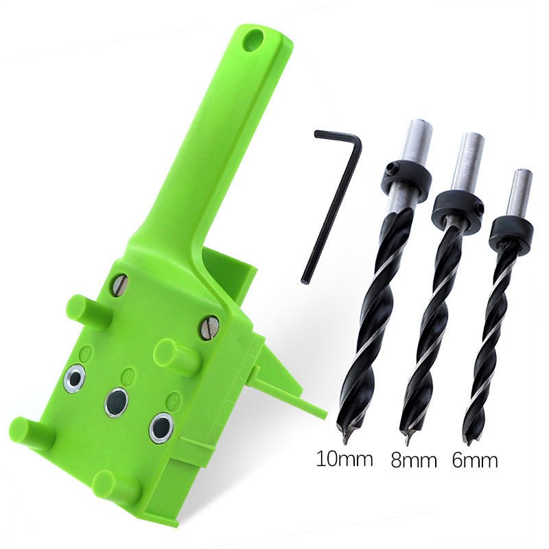 Woodworking Straight Hole Punch for Efficient Board Splicing - Straight Hole Drilling ToolDrill & Screwdriver Accessories