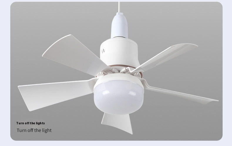 Dimmable Luxury Fan grey ceiling