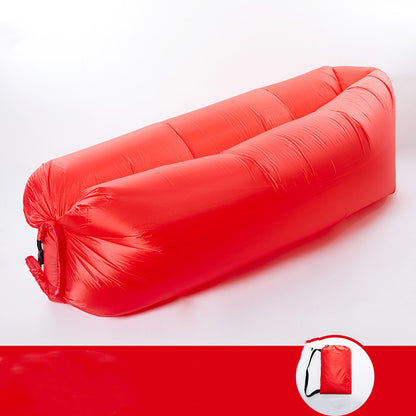 Easy-to-Use Portable Air Lounger - Ideal for Backyard Leisure and Camping Trips.