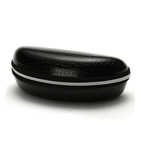 RetroCheck™: Stylish Leather Glasses Case