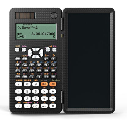 2 In 1 Foldable Scientific Calculators Handwriting Tablet Learning Function Calculator Foldable Desk Scientific Calculators