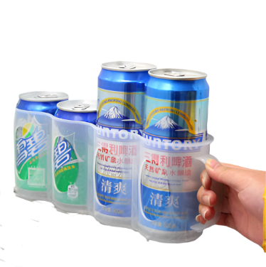 Beverage Can Holder: Eco-Friendly Refrigerator Storage Solution