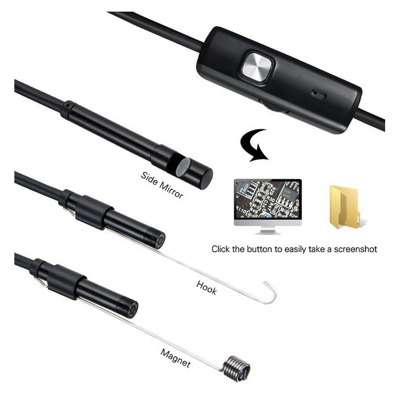 3 In 1 HD Endoscope - High - Definition Imaging for Precision InspectionsInspection MirrorsNormanharvey