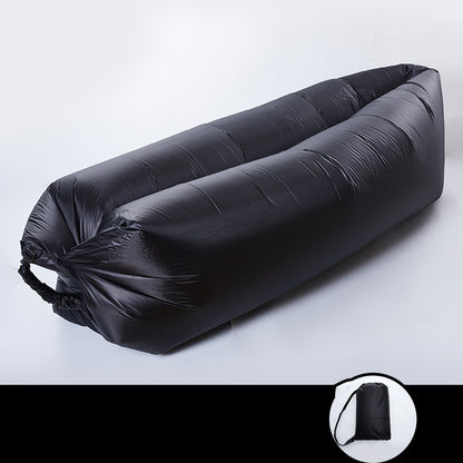 Easy-to-Use Portable Air Lounger - Ideal for Backyard Leisure and Camping Trips.