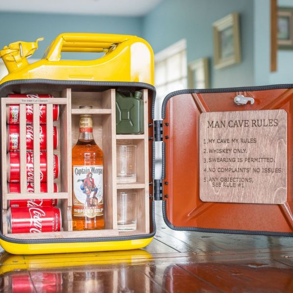 Portable Mini Bar - Side Angle