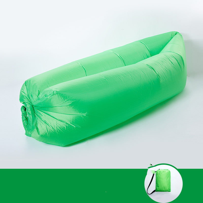 Easy-to-Use Portable Air Lounger - Ideal for Backyard Leisure and Camping Trips.