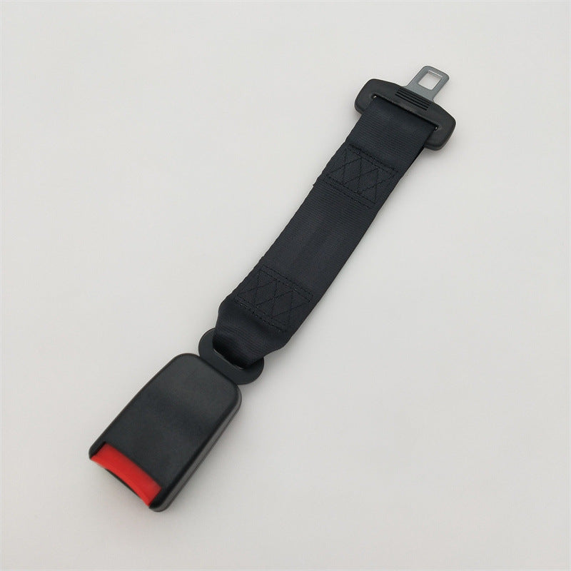 Car seat belt extension buckle