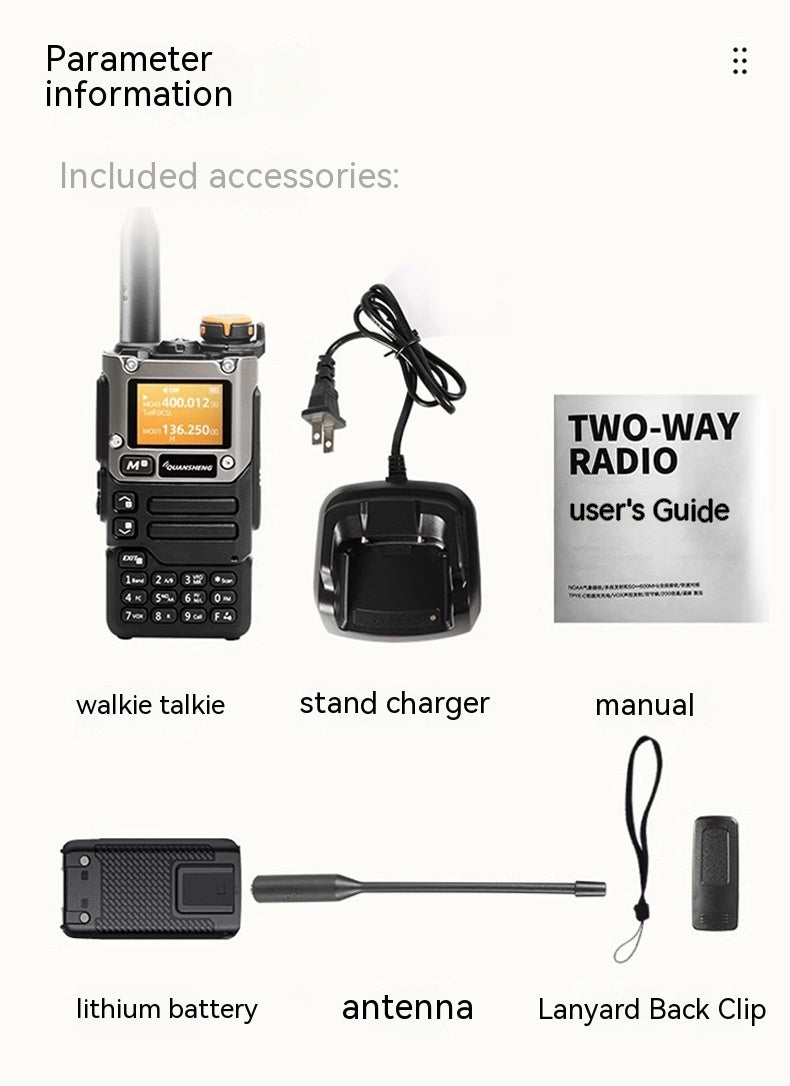 UV-K6 Hand Radio our package