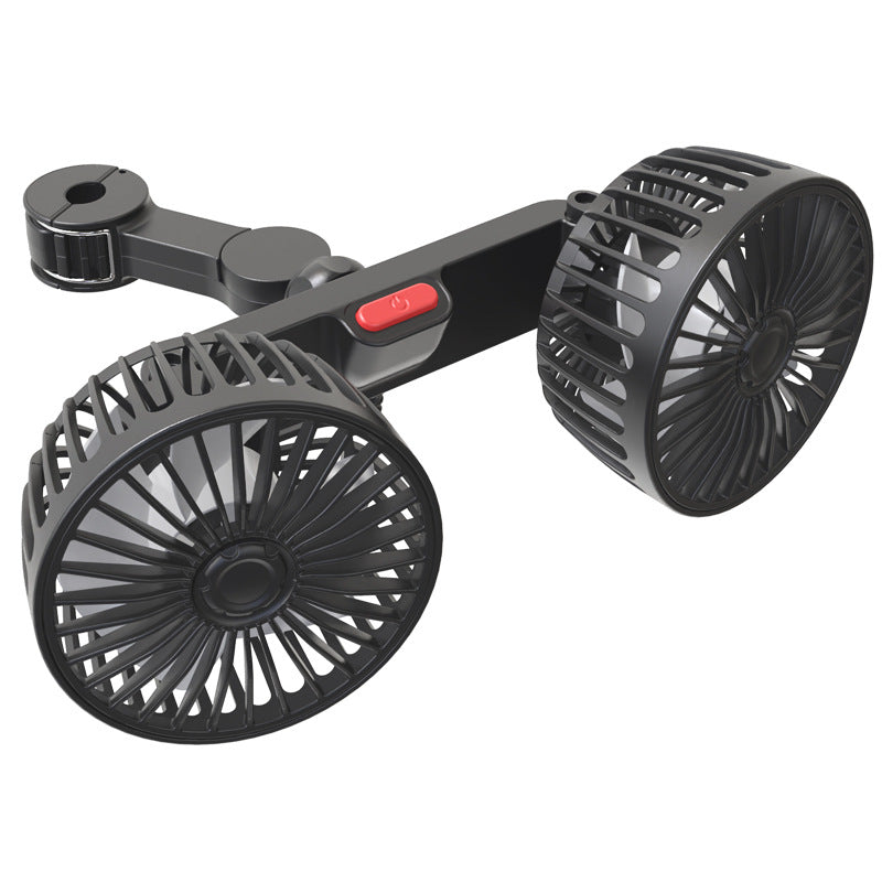 double head car electric cooling fan