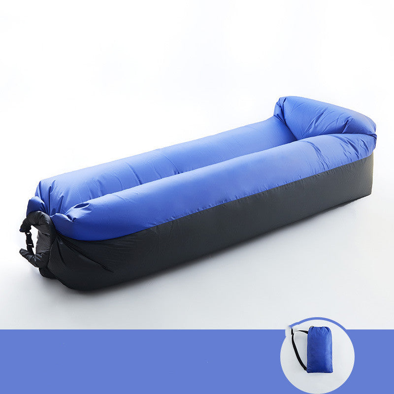 Portable Air Lounger - blue black