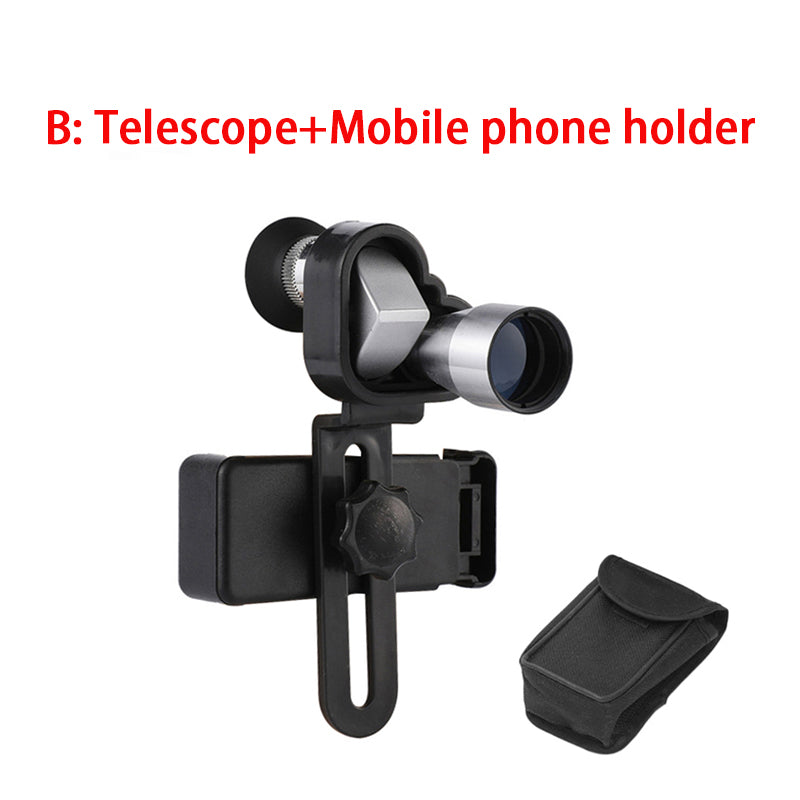 Mobile Phone Bracket Monocular Telescope for Versatile Usage