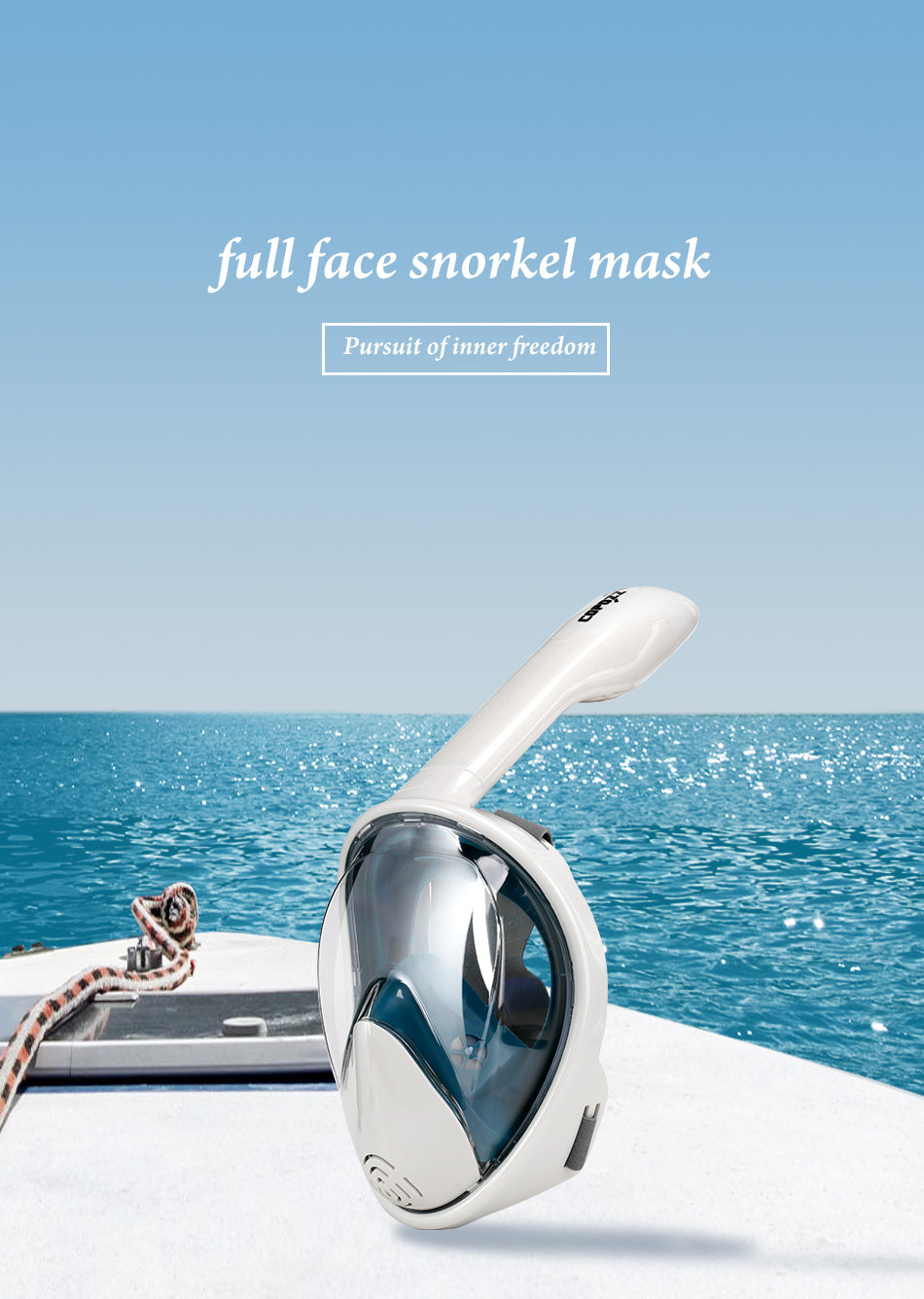 Panoramic Anti Fog Diving Snorkel Swimming Mask