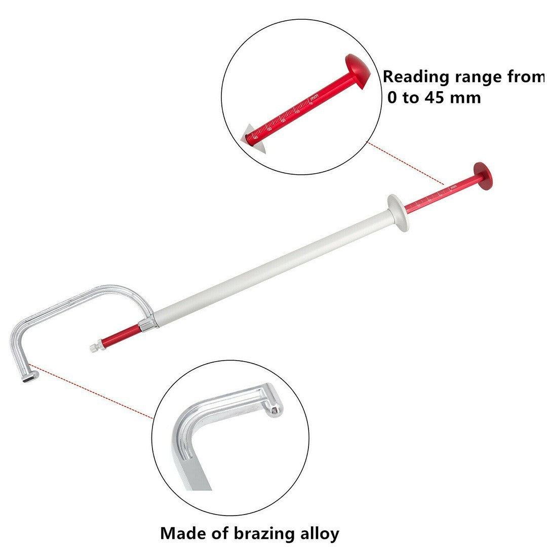 GrooveGauge™ - Wheels on Easy Brake Rotor Measurement