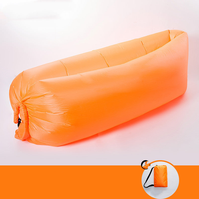 Easy-to-Use Portable Air Lounger - Ideal for Backyard Leisure and Camping Trips.