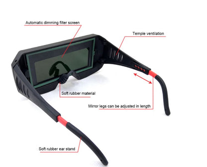 Anti-splash welding goggles