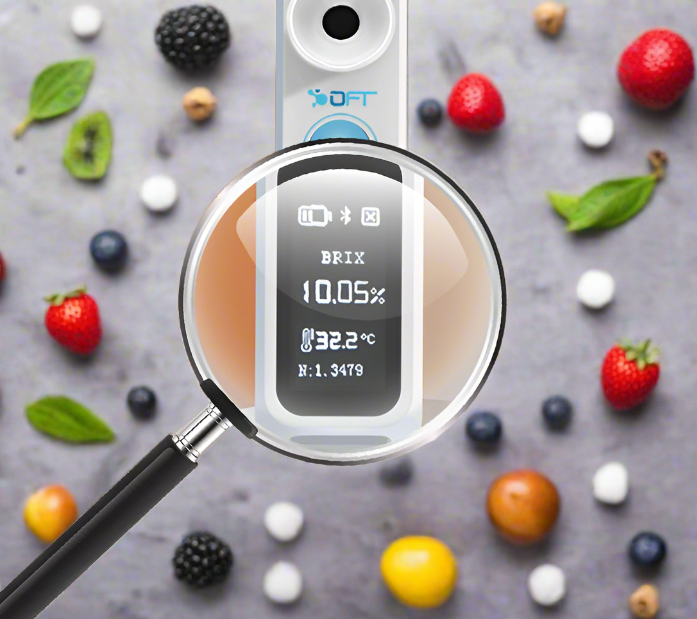 FruitGauge™ - Advanced Fruit Sugar Brix Tester