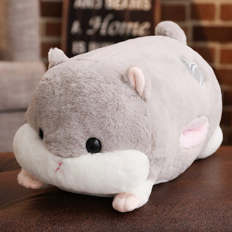 Adorable Hamster Pillow for Kids - Soft and Cuddly ComfortPillowsNormanharvey