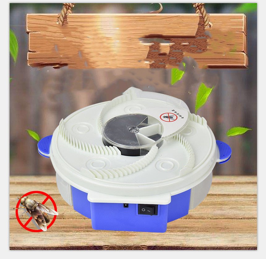 Automatic Electric Fly Trap - Efficient, Humane Fly Control Device, Traps Flies Alive, Doesn't Zap or KillFly SwattersNormanharvey