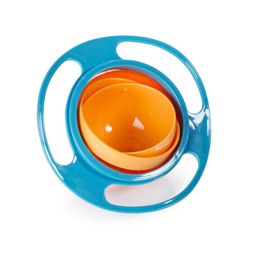Baby Feeding Bowl: 360-Degree Spill-Proof Gyro Bowl - Safe, BPA-Free, Innovative Design