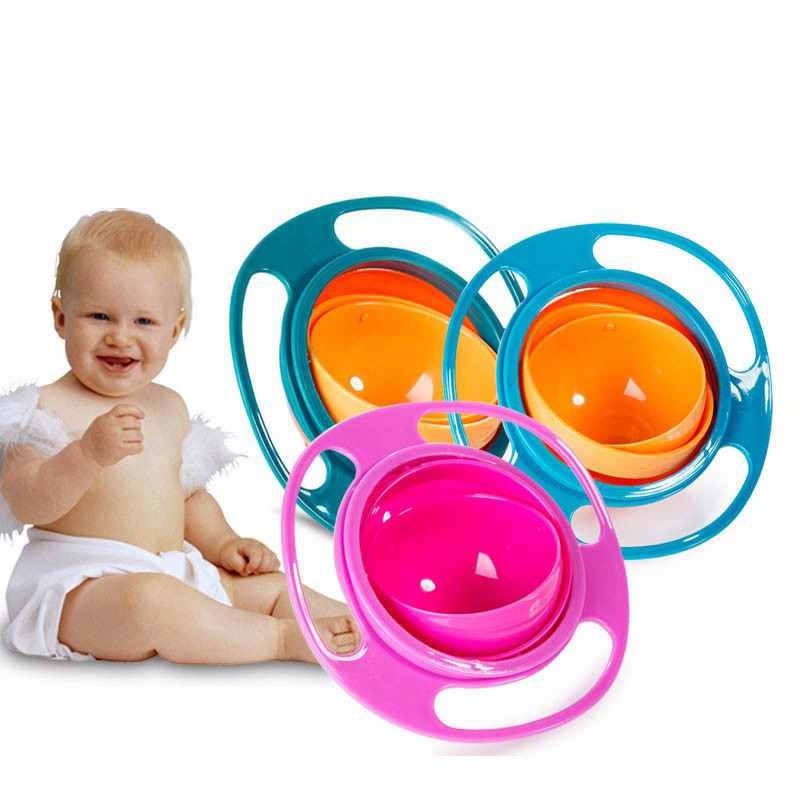 Baby Feeding Bowl: 360 - Degree Spill - Proof Gyro Bowl - Safe, BPA - Free, Innovative DesignBaby FoodNormanharvey