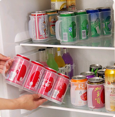 Beverage Can Holder: Eco - Friendly Refrigerator Storage SolutionFood & Beverage CarriersNormanharvey