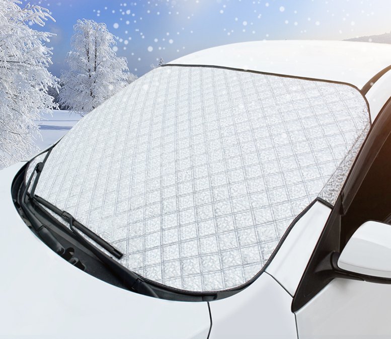 Car Front Windshield External Cover: Protect Your Car from Snow, Hail, Frost, and SunMotor Vehicle Windshield Covers