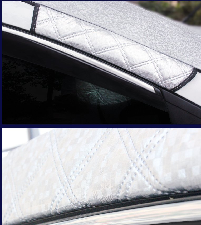 Car Front Windshield External Cover: Protect Your Car from Snow, Hail, Frost, and SunMotor Vehicle Windshield Covers