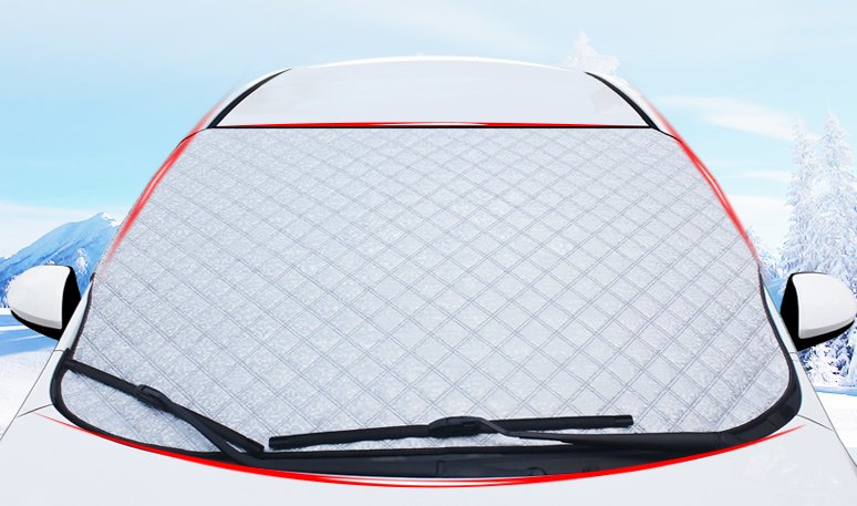 Car Front Windshield External Cover: Protect Your Car from Snow, Hail, Frost, and SunMotor Vehicle Windshield Covers