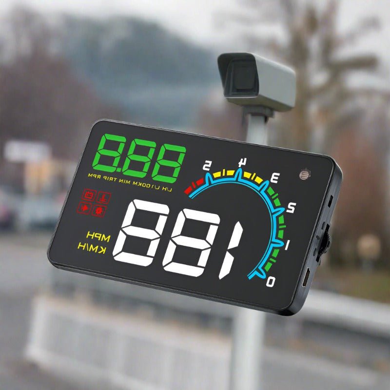 Car Head - Up Display - Digital Speedometer for Accurate GPS Speed ReadingMotor Vehicle Sensors & GaugesNormanharvey