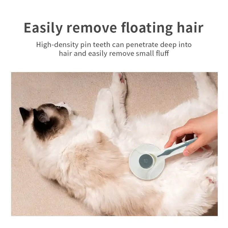 Catto™ Anti - Scratch Pet Hair Removal Brush with Thumb Ejection for Dogs and CatsPet Combs & BrushesNormanharvey