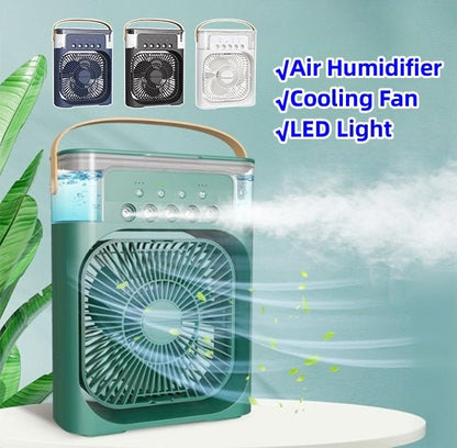 ChillBreeze Pro 3 In 1 Air Humidifier Cooling USB Fan LED Night Light.HumidifiersNormanharvey