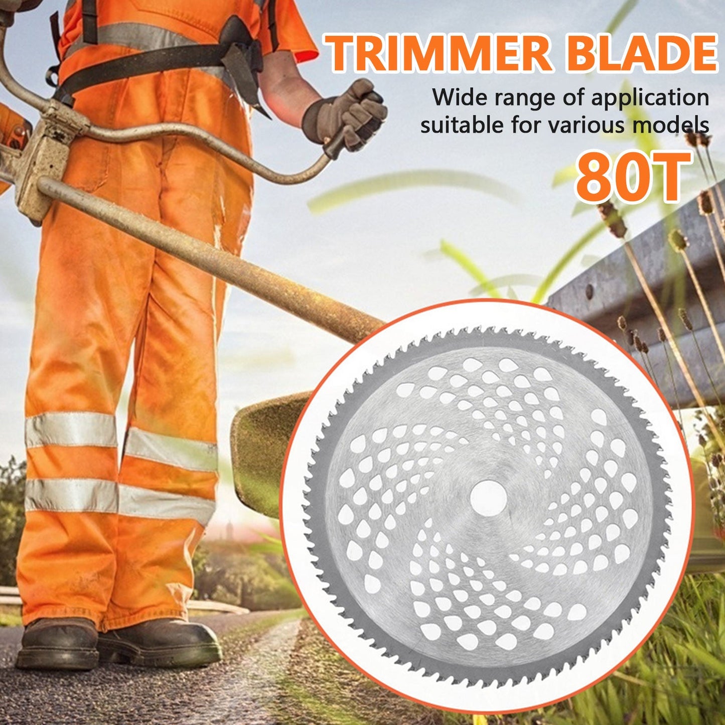 Circular Saw Blade for Efficient Grass Cutting - Durable and Versatile Cutting AccessoryGrass EdgersNormanharvey