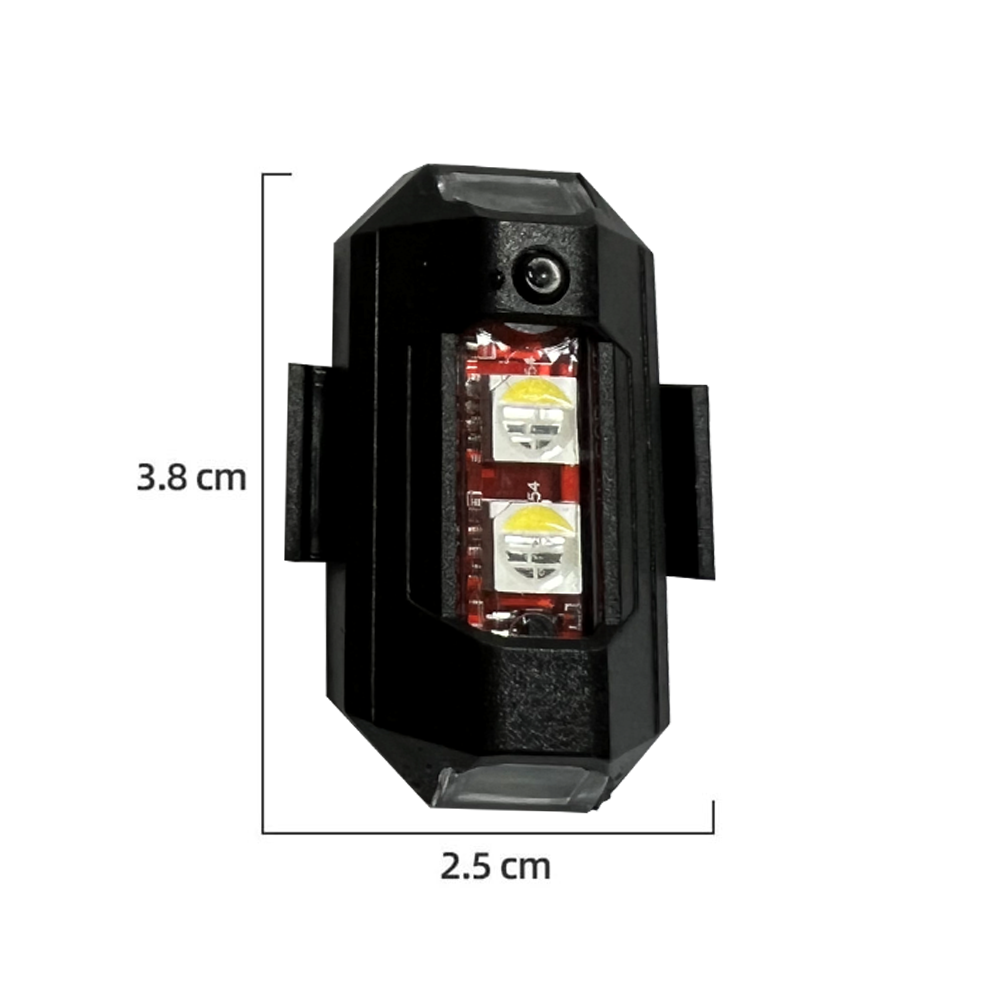 SpectraSync™ Safety Beacon - Versatile Safety Light for Drones and Bikes