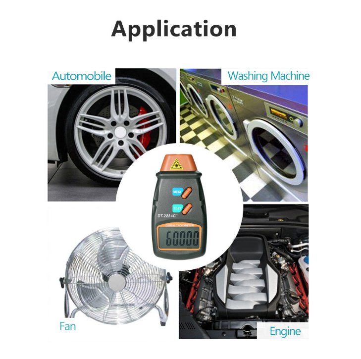 Digital Tachometer: Efficient RPM Measurement Tool for PrecisionVehicle Repair & Specialty ToolsNormanharvey