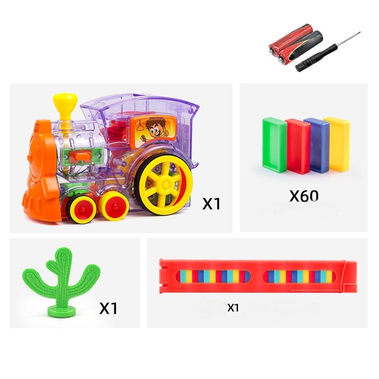 Domino Train Toy with Automatic Dispenser - Creative Fun for KidsToy PlaysetsNormanharvey