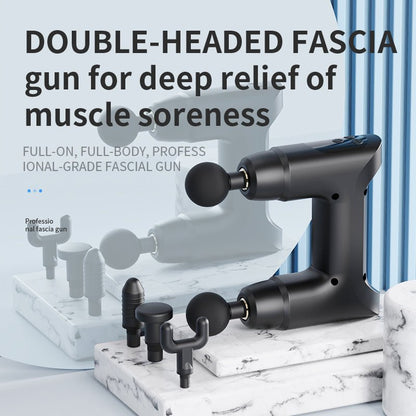 Double Head Massage Gun - Portable Deep Tissue Massager for Muscle ReliefElectric MassagersNormanharvey